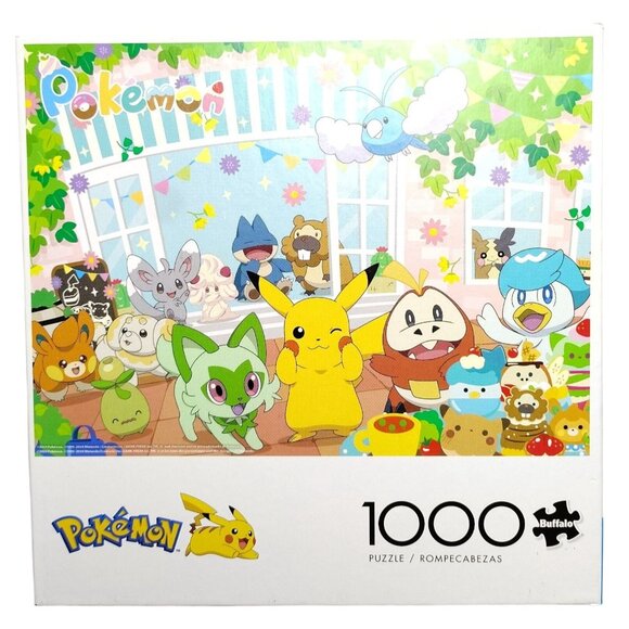 Pokemon 1000-Piece Jigsaw Puzzle By Buffalo Games - Picture 1 of 6
